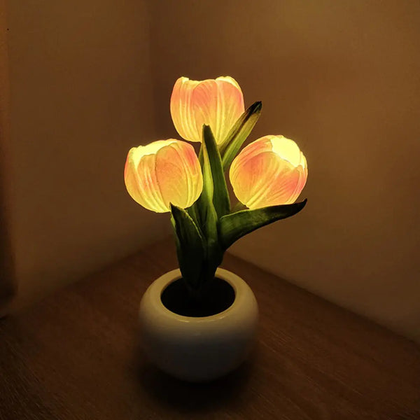 LED Tulip Ambient Lamp