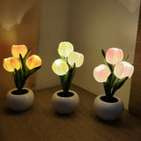 LED Tulip Ambient Lamp