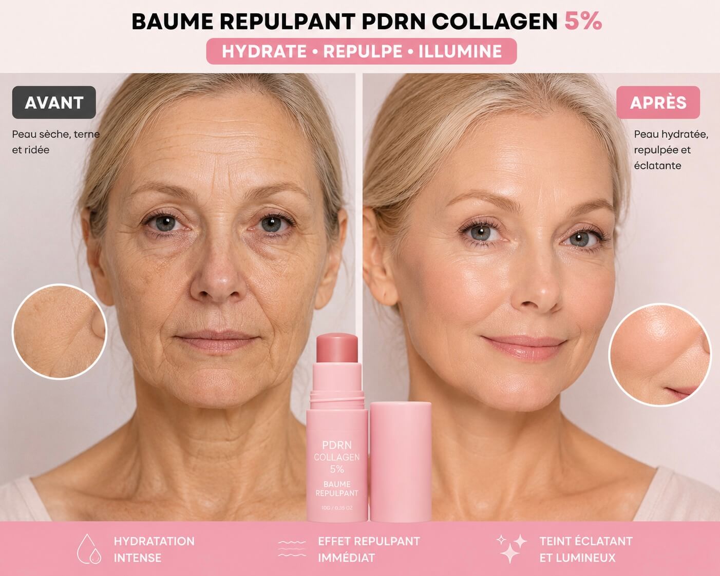 Baume Repulpant PDRN Collagen 5%