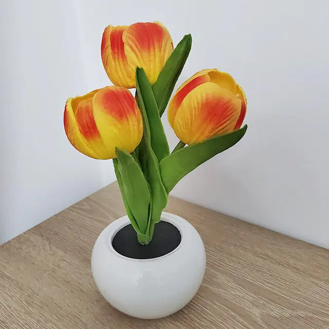 LED Tulip Ambient Lamp