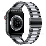 Metal Three-Piece Band for Apple Watch Ultra 2 & Series 1-9