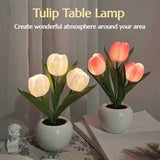 LED Tulip Ambient Lamp