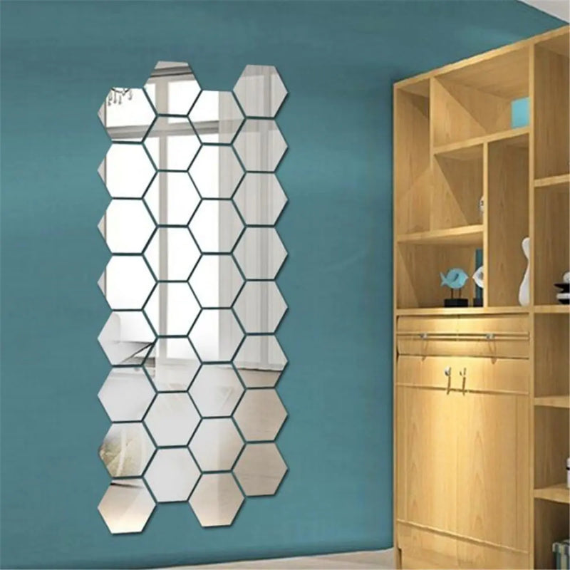 3D Mirror Wall Sticker Home Decor