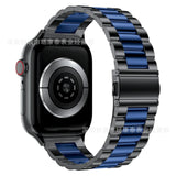 Metal Three-Piece Band for Apple Watch Ultra 2 & Series 1-9